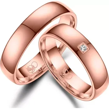 Prsten Netradiční titanové snubní prsteny Color TI-32