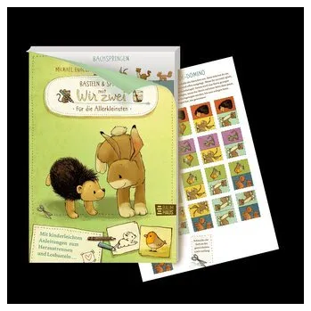 První čtění Basteln & Spielen mit Wir zwei - Für kleine Künstler - Engler, Michael
