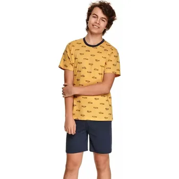 Chlapecké pyžamo Dětské pyžamo Taro 390 Zlatá 98