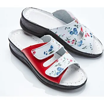 Dámské pantofle 3Pagen Sandály Fabia červená 37