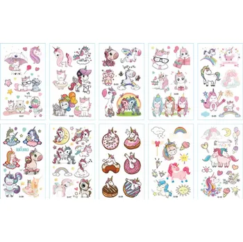 Odstranitelné tetování Dětské dočasné tetování - PONÍCI 2 (Značka: SPADABRAVO)