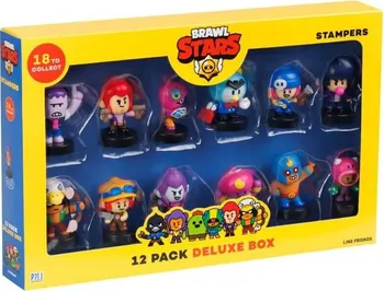 Dětské razítko PMI Toys Brawl Stars Deluxe Box série 1 s razítky 12 ks mix motivů