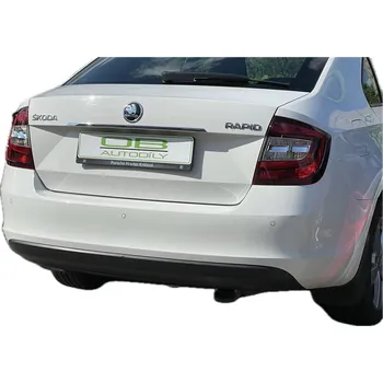 Lišta karosérie Škoda Rapid-Dekorativní horní lišta nad SPZ