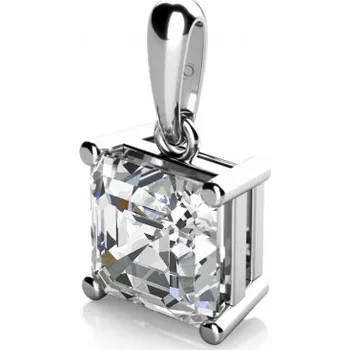 Přívěsek Couple, Přívěsek Ada, bílé zlato a výrazný zirkon, 585-68-2-0179.1B00.0.00.001.23