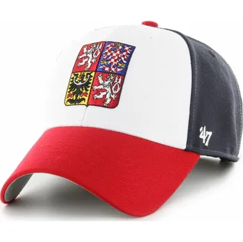 Kšiltovka 47brand Czech National Emblem Replica 47MVP kšiltovka pro fanoušky sr/kid - 0 - multicolour - JR