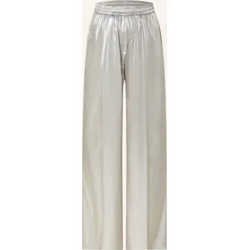 Lala Berlin Dámské Marlene Kalhoty Perilla, stříbrná, 36