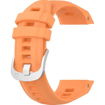 Řemínek na hodinky Silikonový řemínek Ricardo 20mm (pro Garmin Instinct 2S), oranžový V1