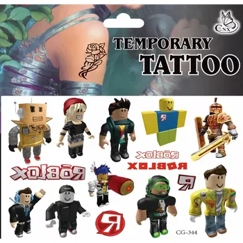 Odstranitelné tetování Dětské dočasné tetování - ROBLOX 1 (Značka: ROBLOX)