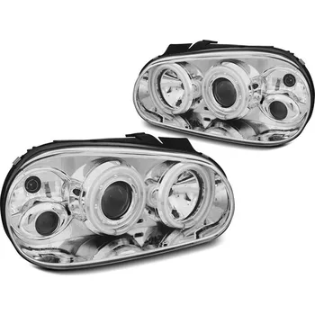 Přední světlomet Přední světla, VW GOLF 4, 1997-2003, ANGEL EYES CCFL CHROME (88.LPVWN7)