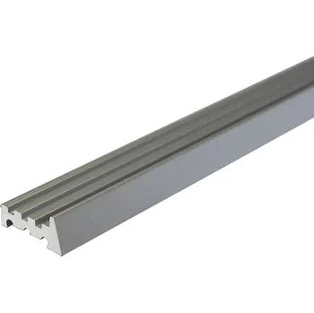 Stavební profil Kooplast Profil pro zádový panel hliník natural 4m