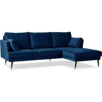 Obývací pokoj Rohová sedací souprava FALCO Pravá Námořnická modrá