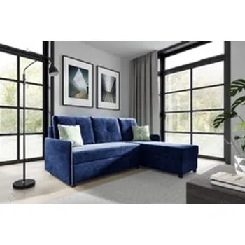 Sedací souprava Rozkládací rohová sedací souprava 104 JACKSON Pravá Modrá