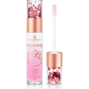 Lesk na rty Essence Hello Kitty lesk na rty Glowing 5 ml