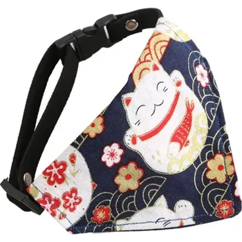 Obojek pro psa Nastavitelný kočičí obojek s motýlkem - 07,M (18-33 cm)