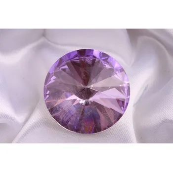 Dětské navlékací korálky Skleněný šaton rivoli 30mm - č.328