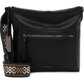 Kabelka Dámská crossbody kabelka Emily & Noah Mira - černá