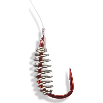Rybářský háček Saenger Návazec pro lov s těstem (háček se spirálou) Teighaken SR-286 vel. 4, 5 ks/bal