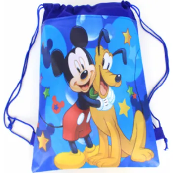 Školní sáček Sáček na přezůvky - MICKEY MOUSE - modrý 1 (Značka: DISNEY)