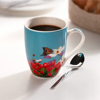 3Pagen Šálek Tulipány modrá