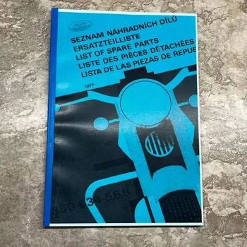 Sada nářadí Katalog náhradních dílů Jawa 350/634