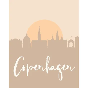 Plakát Plakát, Obraz - Skyline Earth Tone 10, Emiliano Deificus