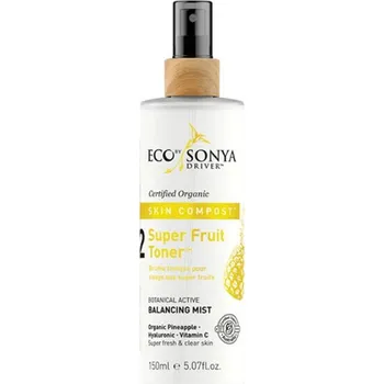 Pleťová mlha s hydratačním účinkem na pleť Super fruit toner Eco by Sonya 150 ml