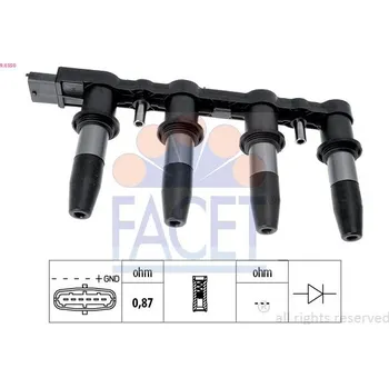 Zapalovací cívka Zapalovací cívka FACET 9.6350