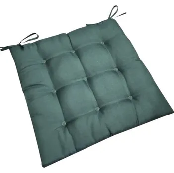 Podsedák Podsedák Mia tmavě zelená mikrovlákno 40x40x4 cm