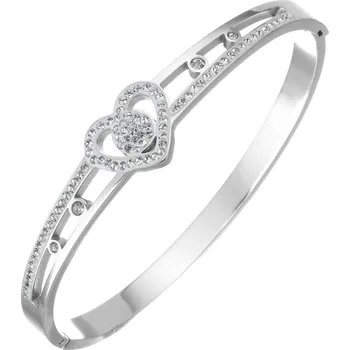 Souprava šperků Náramek se srdíčkem chirurgická ocel tři barevné varianty VL 455-1