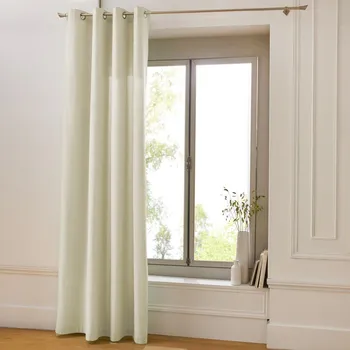 Závěs Blancheporte Jednobarevný zatemňovací závěs zn. Colombine®, zakončení očky režná 135x260 cm