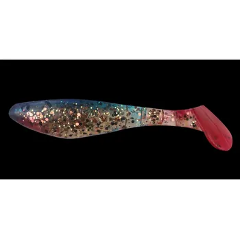 Umělá nástraha Relax Gumová nástraha Kopyto 2,5 - 6,5 cm BLUE sand red tail