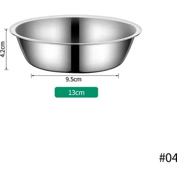 Miska pro psa Nerezová miska pro psy a kočky - 13 cm