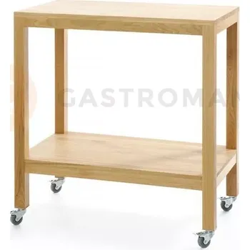 vozík za kolo Číšnický vozík dubový 820x460x(h)850 mm | FINE DINE, System Madeira