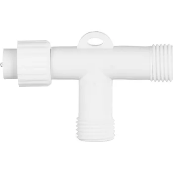 Zahrada Strend Pro Konektor na větvení řetězu, T-kus | bílý