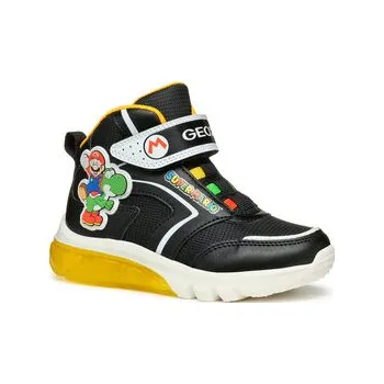 Dámská obuv Sneakersy Geox J Ciberdron Boy J46LBJ 054FU C0054 D Černá 34