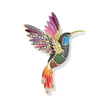 Přívěsek Zlacený přívěsek SEINERZEIT Kolibřík Cleo SZA-3960-406