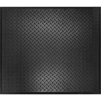 Rohožka FMT Černá gumová protiskluzová rohož (25% nitrilová pryž) Comfort-Lok - 80 x 70 x 1,2 cm