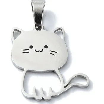 Souprava šperků Přívěsek kočka Micka chirurgická ocel VL 493-1
