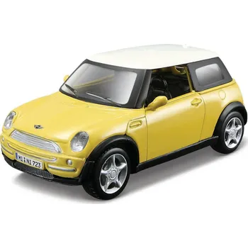 autíčko Maisto Mini Cooper 1:36 žlutá