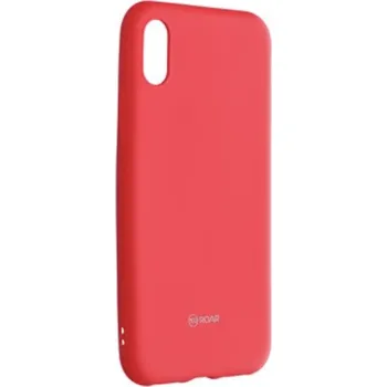 Pouzdro na mobilní telefon Jelly Case ROAR pro iPhone XS MAX - Hot Pink