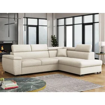 Sedací souprava Sedací souprava Natan | 270x202 cm | PRAVÁ | rozkládací + úložný prostor | VÝBĚR TKANIN