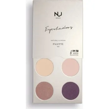 Oční stíny NUI Cosmetics Natural Pressed Eyeshadow paleta očních stínů 2