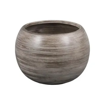 Obal na květináč Obal na květník MANES GREY keramický matný d13x13cm