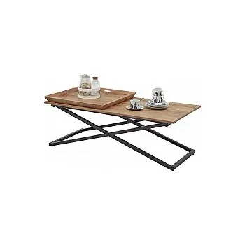 Konferenční stolek Konferenční stolek ALLROUND akácia / černá