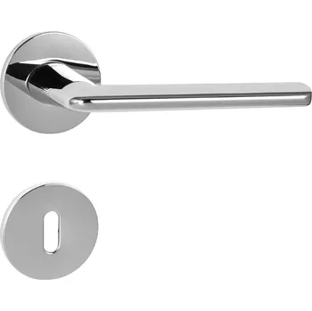 Dveřní kování TI - ELIPTICA - R 3098 5S rozety BB, klika/klika OC - ​​Chrom lesklý (03)