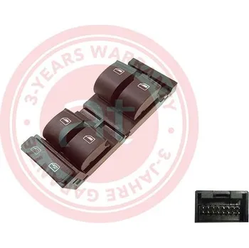 Stahovačka okna Spínač, zvedací zařízení oken at autoteile germany at11861