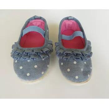 Dívčí bačkory Balerínky, Bačkory - MODRÉ (Značka: PEPCO)