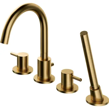 Vodovodní baterie Omnires Y vanová baterie na vanu zlatá Y1232GLB