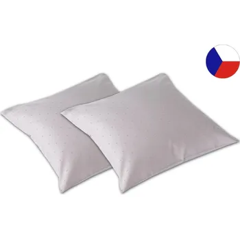 Dekorativní polštářek Damaškový dekorační polštářek 40x40 EXCELLENT GEON Jemné tečky světlá růžová