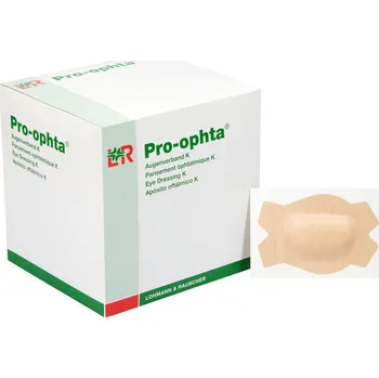 Náplast Lohmann & Rauscher Oční krytí s vatovou výplní, 50 ks cena za balení: 50 ks